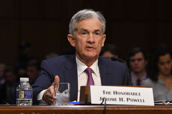 Jerome Powell Praesident amerikanische Zentralbank Federal Reserve